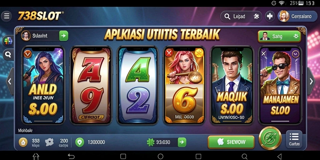 Screenshot menampilkan antarmuka pengguna 738SLOT yang intuitif dan mudah digunakan.