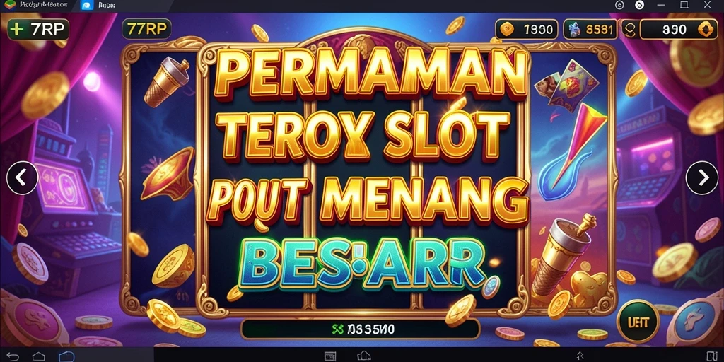 Tampilan gameplay Slot yang menarik di 77RP.
