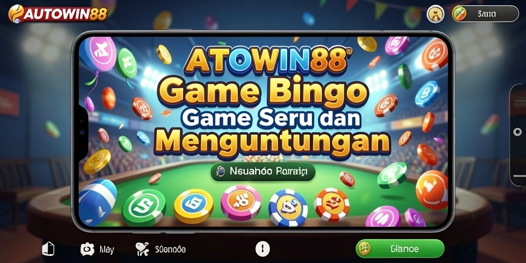 Screenshot utama AUTOWIN88 dengan tampilan gameplay Bingo yang menarik.