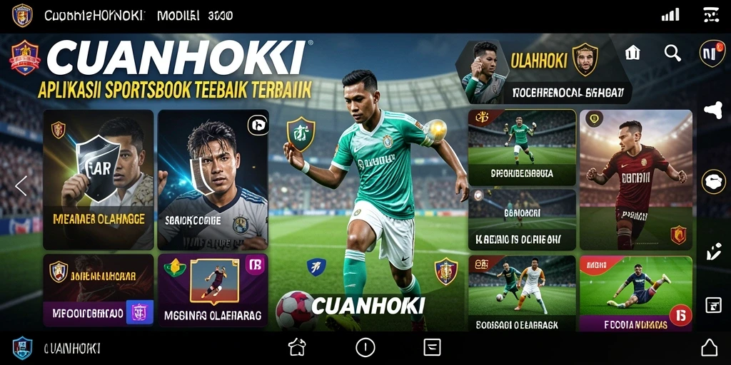 Tampilan menarik dari gameplay taruhan olahraga di CUANHOKI.