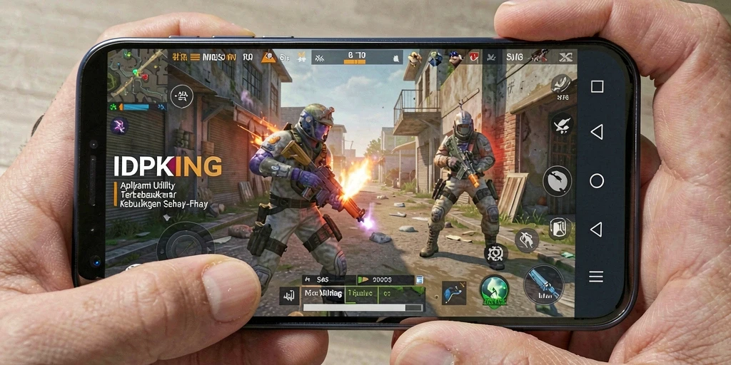 Tampilan antarmuka IDPKING yang intuitif dan modern.