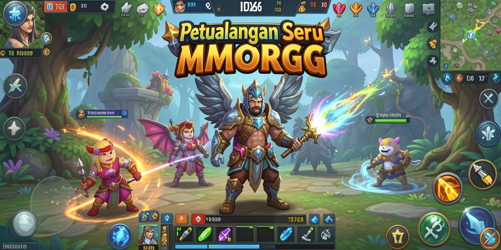 Screenshot gameplay khas <strong>IDX66</strong> menampilkan aksi seru dalam pertempuran.