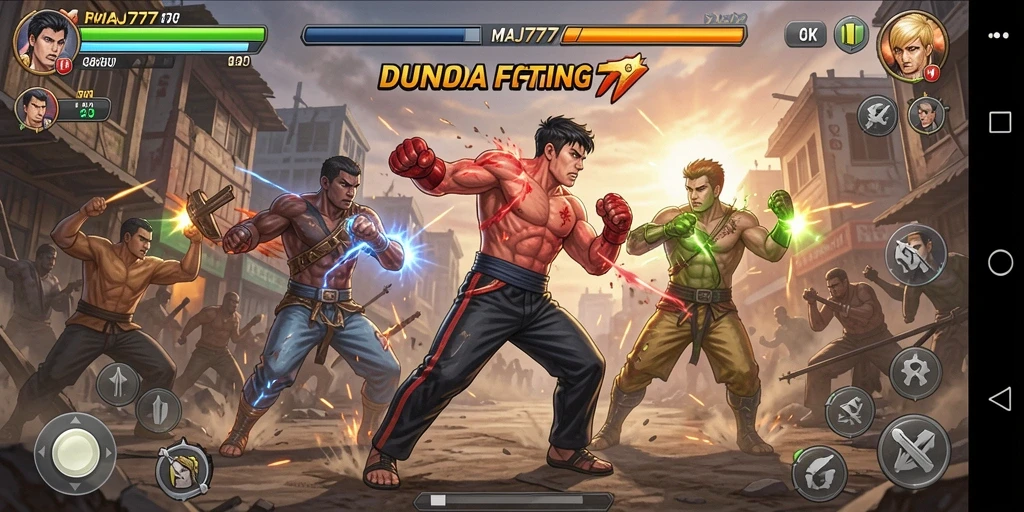 Gameplay MAJ777 menampilkan pertarungan seru dan aksi menegangkan.