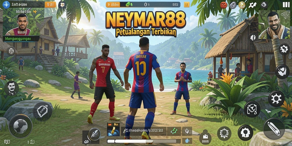 Tampilan menarik dari gameplay Open World NEYMAR88.