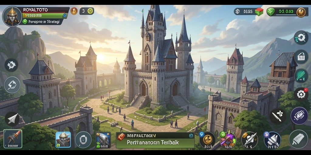 Tangkapan layar gameplay yang mencerminkan strategi dan pertahanan Tower Defense.