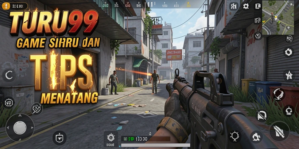 Tampilan gameplay menyenangkan dan penuh aksi di TURU99.
