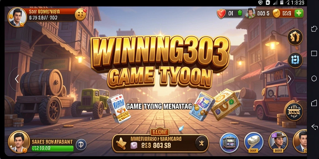 Tampilan gameplay menarik dari WINNING303 dengan dinamika Tycoon.